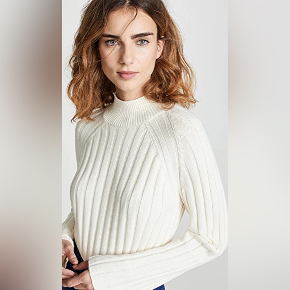 BOP Basic Sweater ivory white size Large